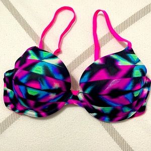 Victoria’s Secret Pink multicolored bra size 34C